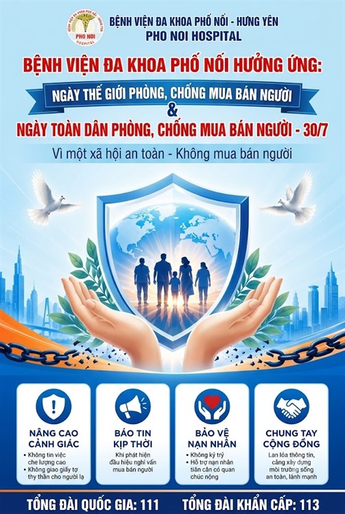 “Ngày thế giới phòng, chống mua bán người” và “Ngày toàn dân phòng, chống mua bán người 30/7”