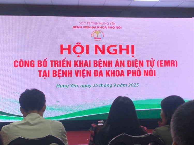 BỆNH VIỆN ĐA KHOA PHỐ NỐI TRIỂN KHAI HỒ SƠ BỆNH ÁN ĐIỆN TỬ