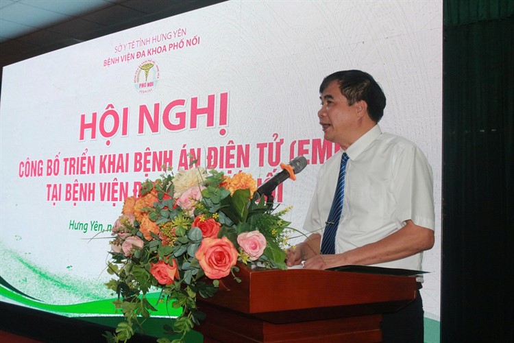 BỆNH VIỆN ĐA KHOA PHỐ NỐI TRIỂN KHAI HỒ SƠ BỆNH ÁN ĐIỆN TỬ