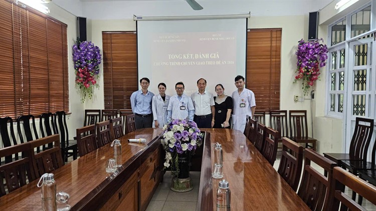 BỆNH VIỆN ĐA KHOA PHỐ NỐI TRIỂN KHAI ĐÁNH GIÁ KẾT QUẢ CHUYỂN GIAO ĐÀO TẠO THEO ĐỀ ÁN 1816