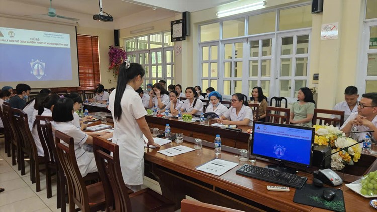 Bệnh viện Đa khoa Phố Nối tổ chức Hội thảo khoa học về bệnh phổi tắc nghẽn mạn tính năm 2025